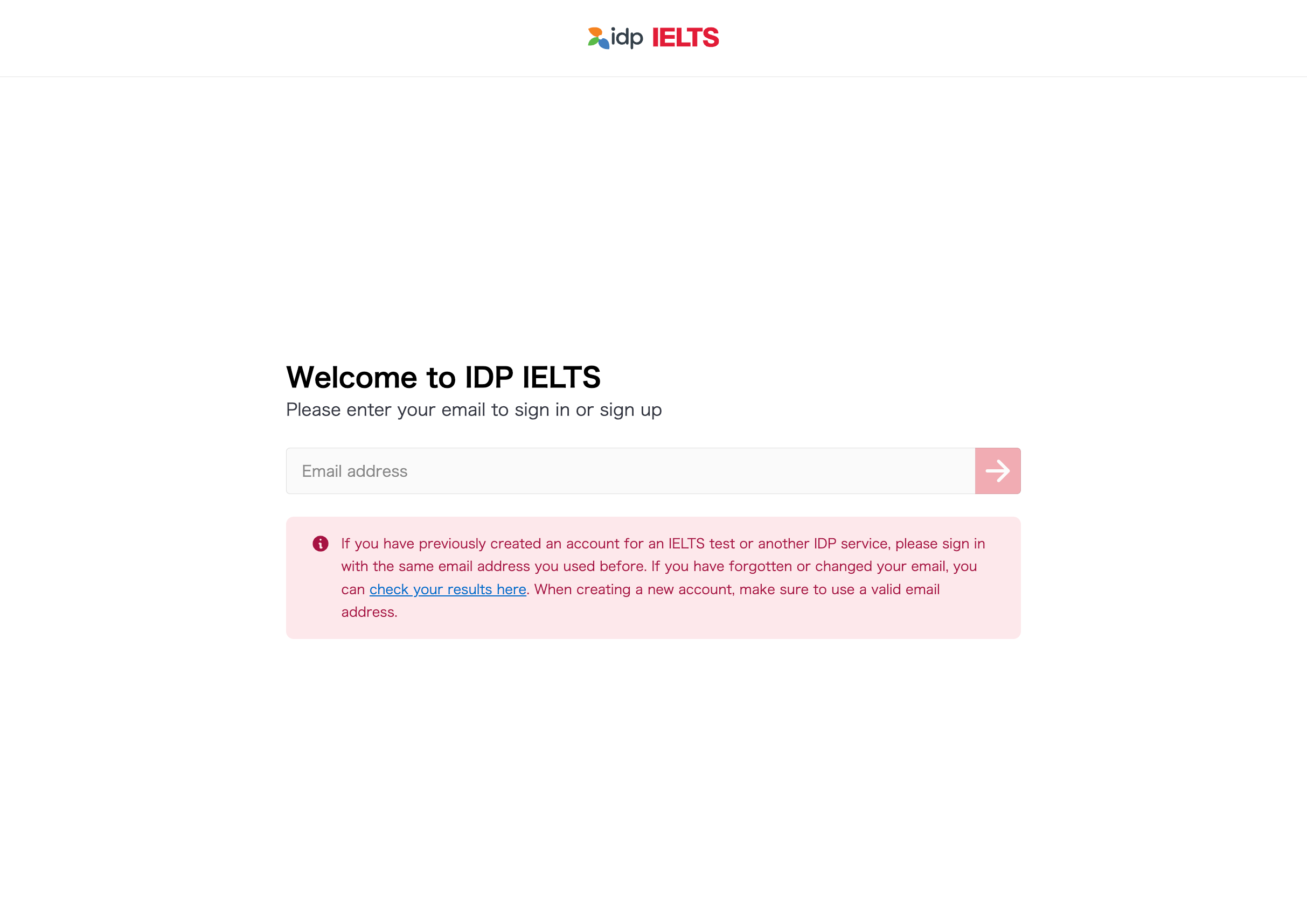 Welcome to IDP IELTS ページ